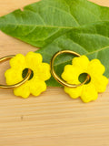 Pampilles fleurs jaunes