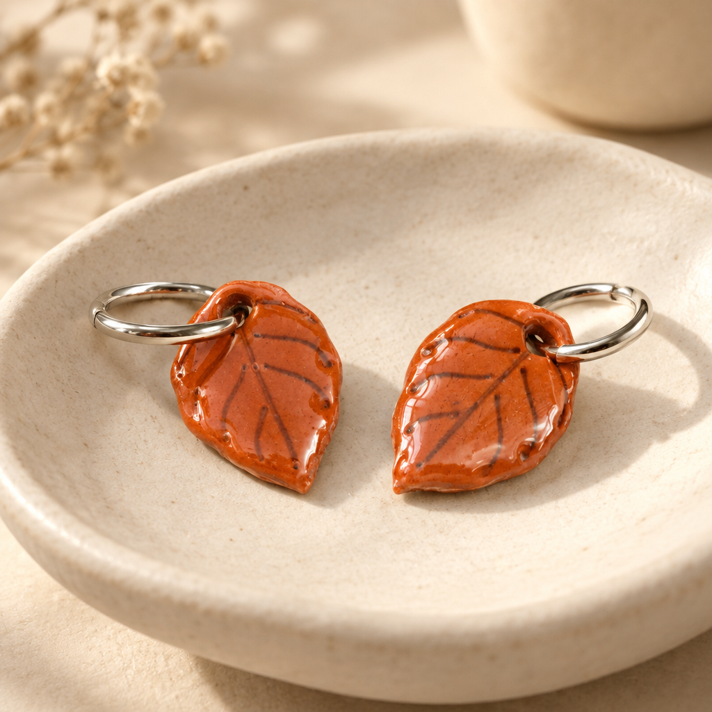 Pampilles feuilles marrons