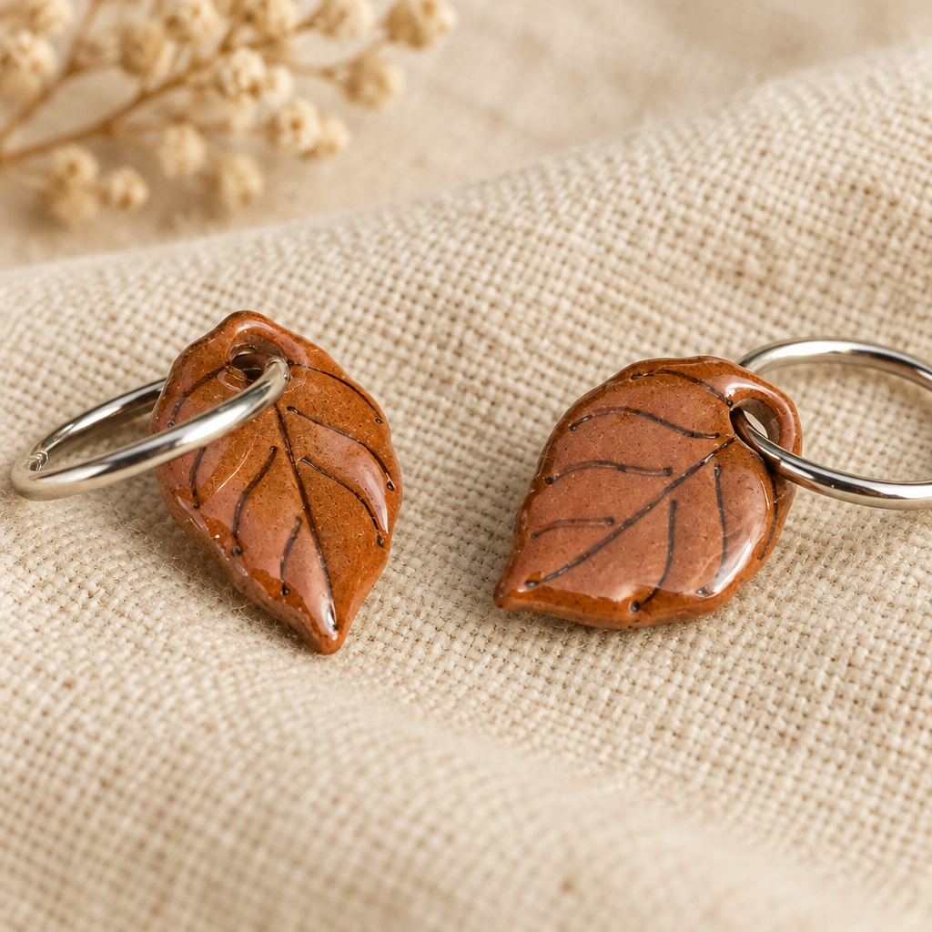 Pampilles feuilles marrons